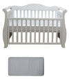 Babyworth  Imperial Sleigh Cot With Mattress - Babyworth