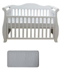 Babyworth  Imperial Sleigh Cot With Mattress - Babyworth