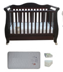 Babyworth  Imperial Sleigh Cot With Mattress - Babyworth