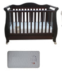 Babyworth  Imperial Sleigh Cot With Mattress - Babyworth