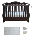 Babyworth  Imperial Sleigh Cot With Mattress - Babyworth