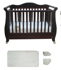 Babyworth  Imperial Sleigh Cot With Mattress - Babyworth