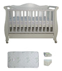 Babyworth  Imperial Sleigh Cot With Drawer And Mattress - Babyworth