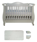 Babyworth  Imperial Sleigh Cot With Drawer And Mattress - Babyworth