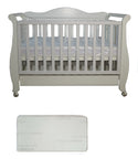 Babyworth  Imperial Sleigh Cot With Drawer And Mattress - Babyworth
