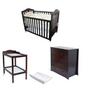 Babyworth Classic Cot Change Table Chest Package - Babyworth