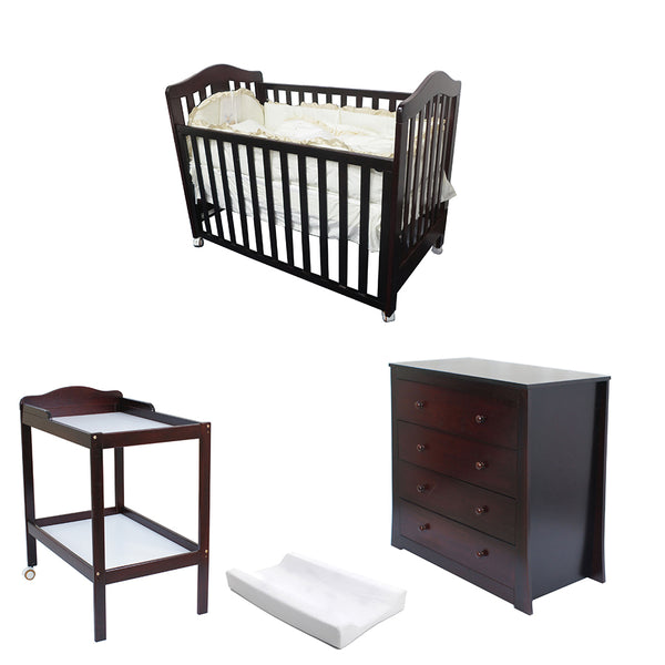 Babyworth Classic Cot Change Table Chest Package - Babyworth