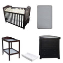 Babyworth  B2 Classic Cot+Mattress+Change Table+Chest With Changing Top+Pad Package - Babyworth