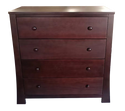 Babyworth Classic Cot Change Table Chest Package - Babyworth