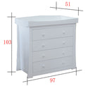 Babyworth  Chest With 4 Drawers - Babyworth