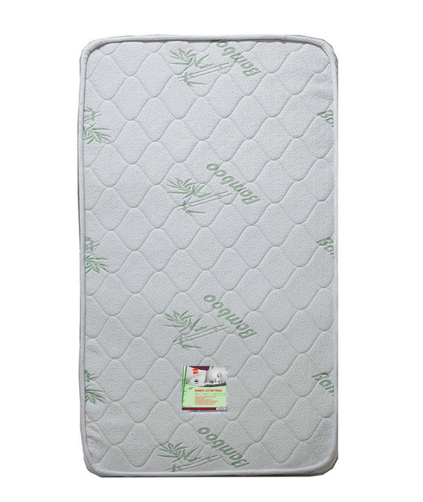 Babyworth Bamboo Cot Mattress With Innerspring & Bamboo Fabric Cover - Babyworth
