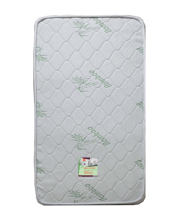 Babyworth Bamboo Cot Mattress With Innerspring & Bamboo Fabric Cover - Babyworth