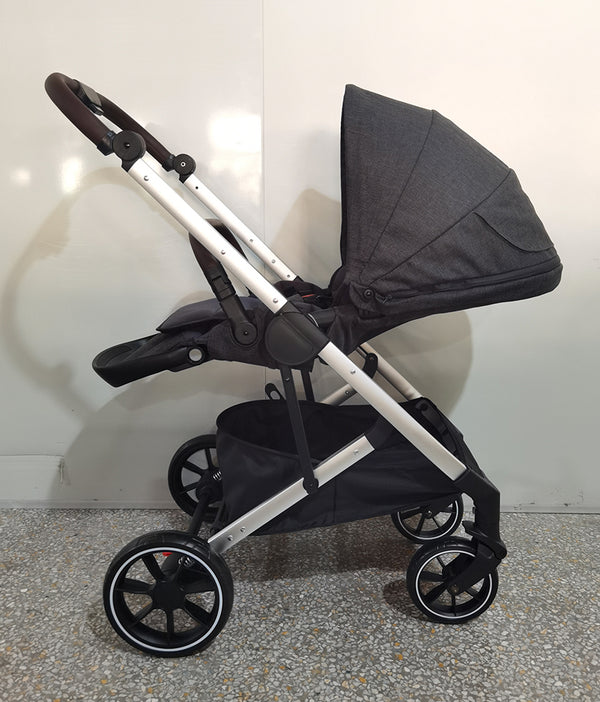 Childcare Bristol Cot +Mattress +Mother's Choice Adore Car Seat+Luxi Pram Newborn Baby Deal - Babyworth