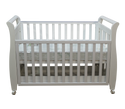 Babyworth Urban Sleigh Cot with Drawer & Mattress - Babyworth