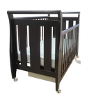 Babyworth Urban Sleigh Cot with Drawer & Mattress - Babyworth