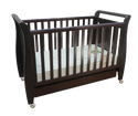 Babyworth Urban Sleigh Cot with Drawer & Mattress - Babyworth