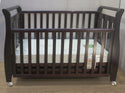 Babyworth  B4+DR Urban Sleigh Cot with Drawer & Mattress - Babyworth