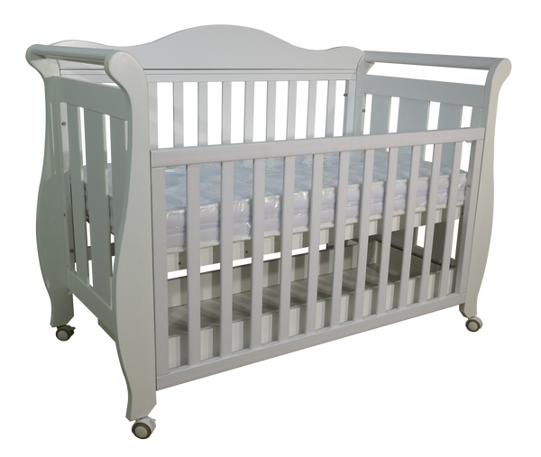 Babyworth Imperial Sleigh Cot With Drawer+Maxi Cosi Vita Car Seat+Luxi Pram Package - Babyworth