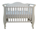 Babyworth  Imperial Sleigh Cot With Drawer And Mattress - Babyworth