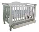 Babyworth  Imperial Sleigh Cot With Drawer And Mattress - Babyworth