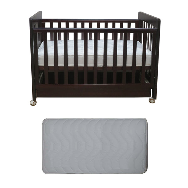 Babyworth Pioneer Cot  With Drawer Option With Mattress - Babyworth