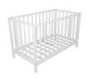 Childcare Cot +Mattress Package White - Babyworth