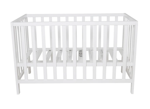 Childcare Cot +Mattress Package White - Babyworth