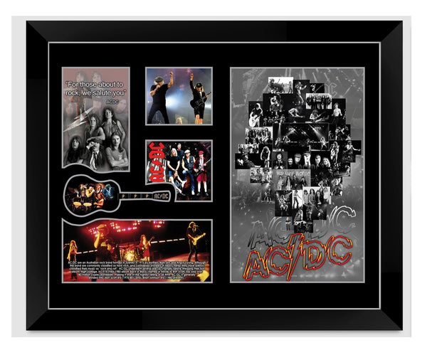 Limited Edition ACDC Artworks for Print/Poster, Framed Print, Stretched Canvas, Stretched Canvas With Float Frame - Babyworth