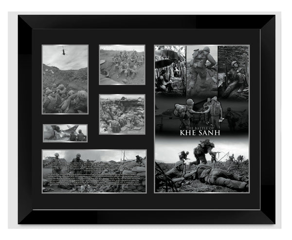 Limited Edition KHE SANH BLACK BOARDER Artworks for Print/Poster, Framed Print, Stretched Canvas, Stretched Canvas With Float Frame - Babyworth