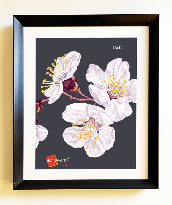 Homeworth Angled Picture Frame For Photo Series Sizes - Babyworth