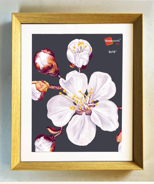 Homeworth Angled Picture Frame For Photo Series Sizes - Babyworth
