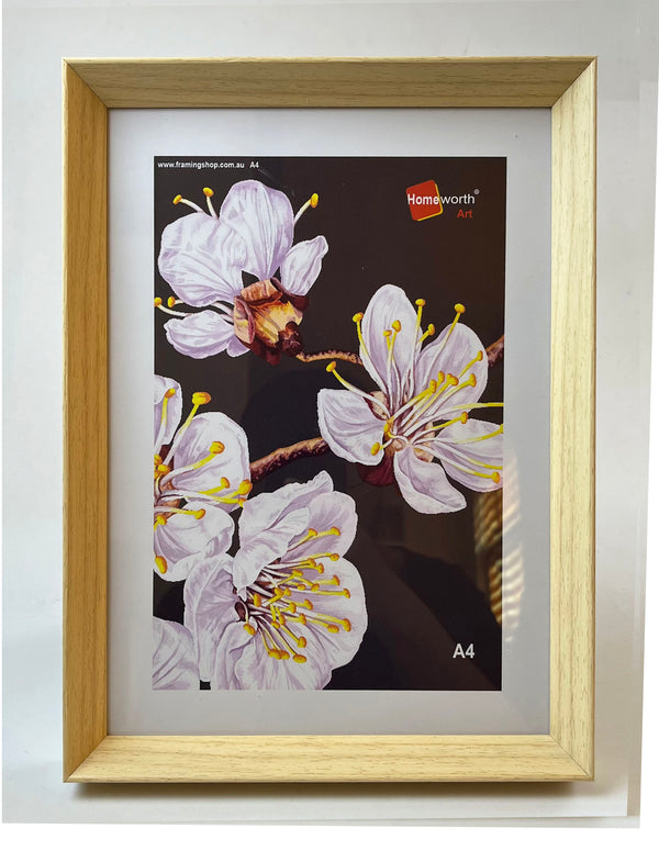Homeworth Angled Picture Frame For Photo Series Sizes - Babyworth