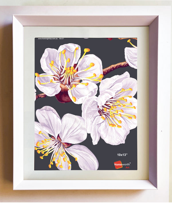 Homeworth Angled Picture Frame For Photo Series Sizes - Babyworth