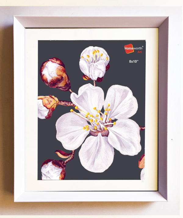 Homeworth Angled Picture Frame For Photo Series Sizes - Babyworth
