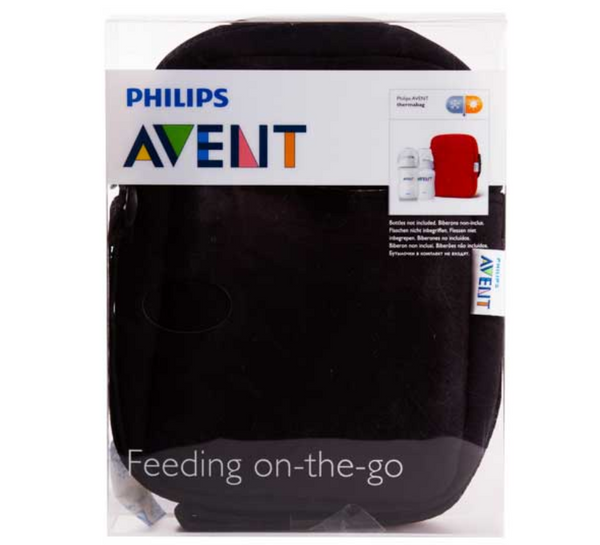 Philips Avent Thermabag Black Neoprene Bottle Bag - Babyworth