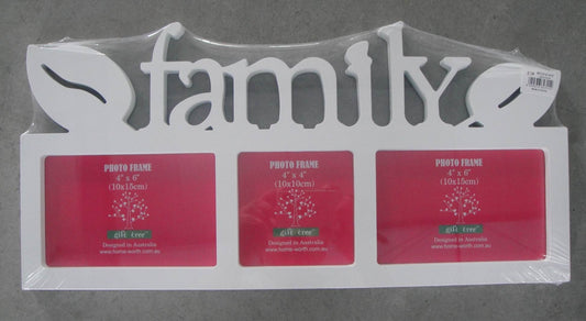 Homeworth Gifttree family photo frames as a baby shower gift