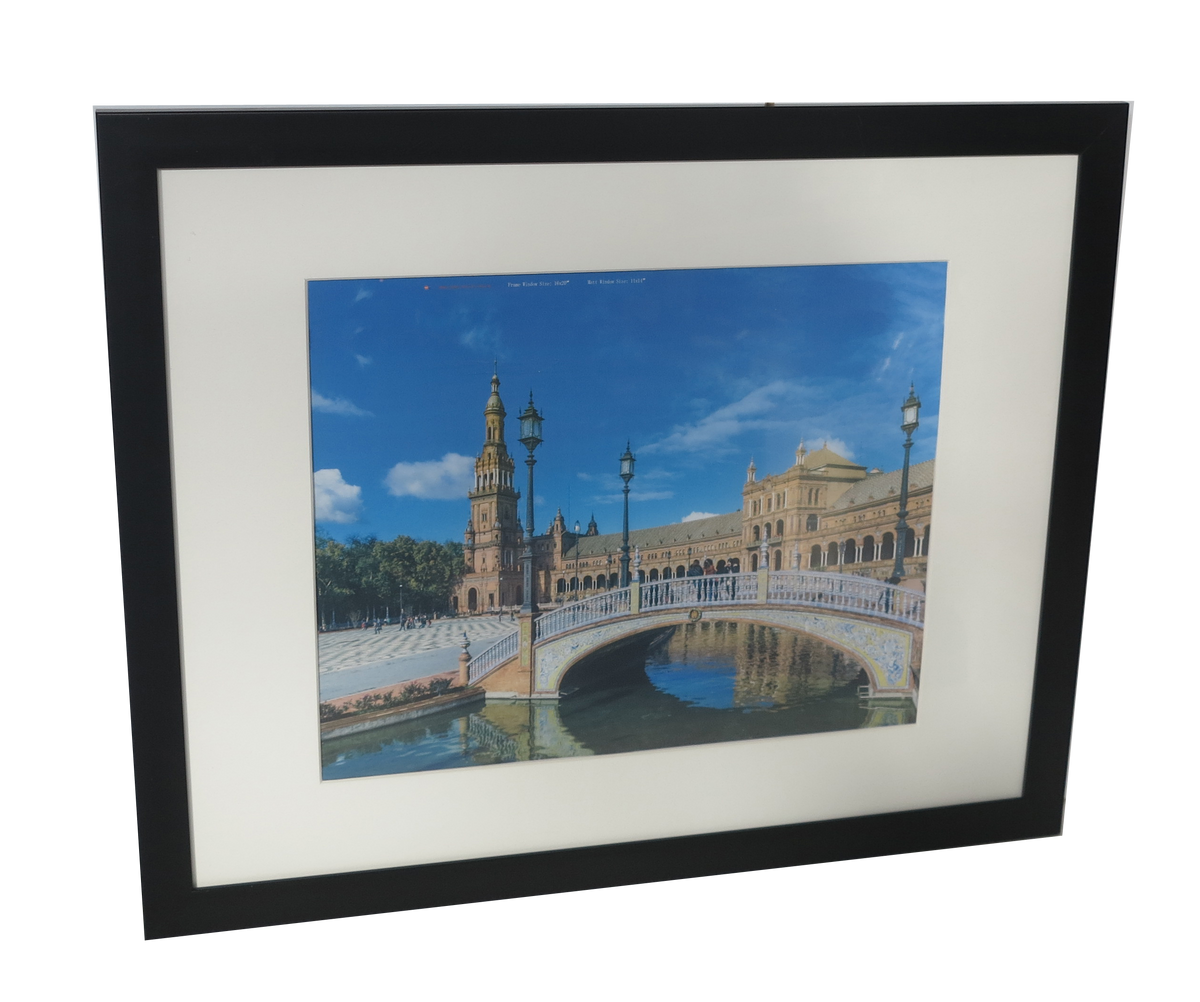 Homeworth   Photo Frames Certificate Frames A4 A3 A2 4X6 5X7 8X10 11X14 12X16 16X20 20X24 White Color - Babyworth