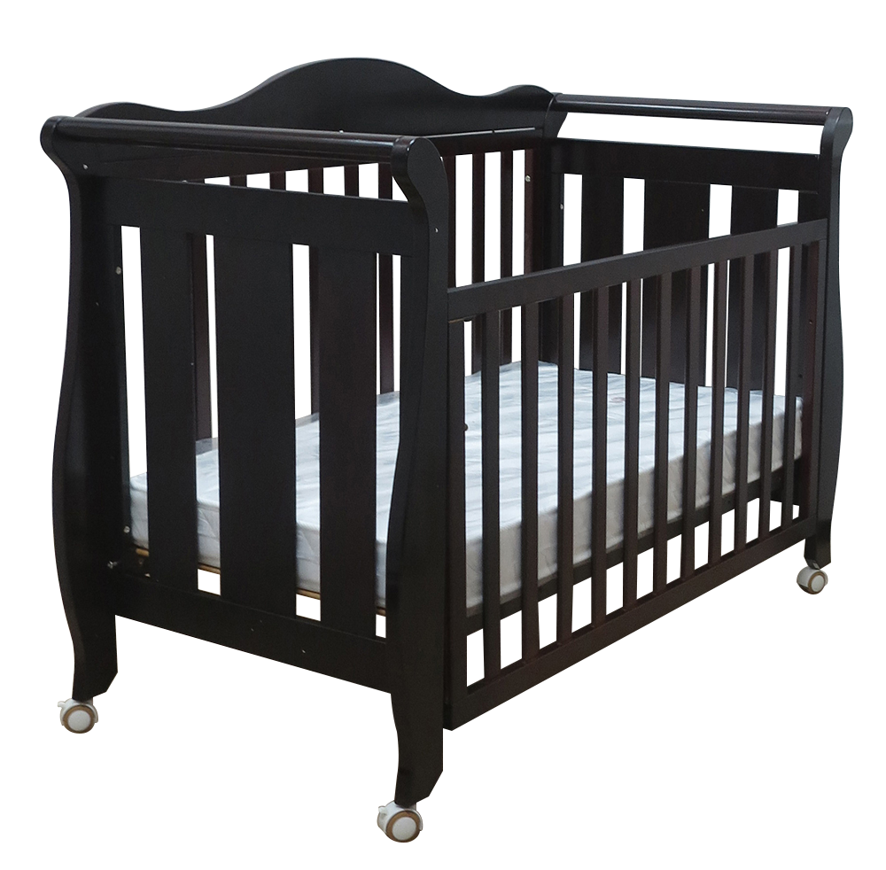 Babyworth  Imperial Sleigh Cot With Mattress - Babyworth