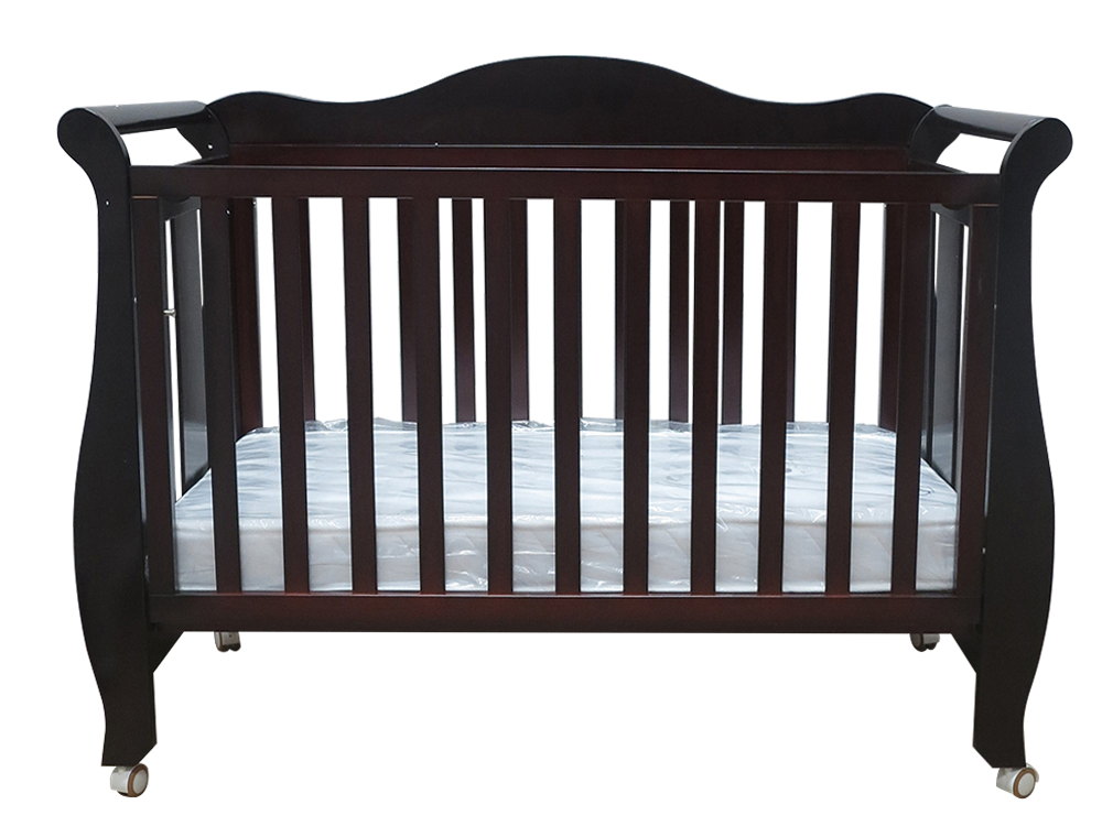 Babyworth  Imperial Sleigh Cot With Mattress - Babyworth