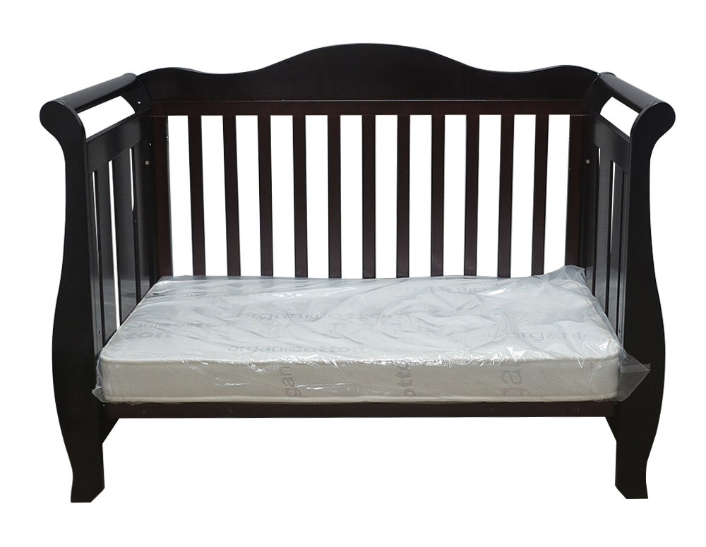 Babyworth  Imperial Sleigh Cot With Mattress - Babyworth