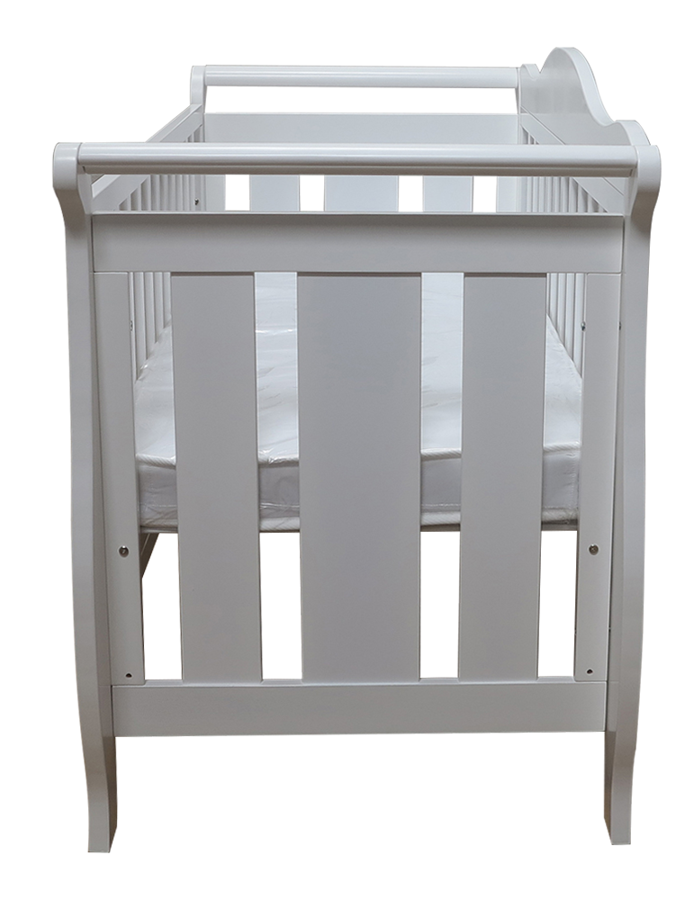 Babyworth  Imperial Sleigh Cot With Mattress - Babyworth