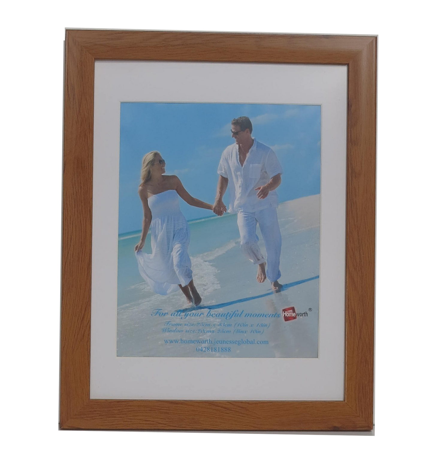 Picture Frame Mat Boarder For 10x13" Photo Timber - Babyworth