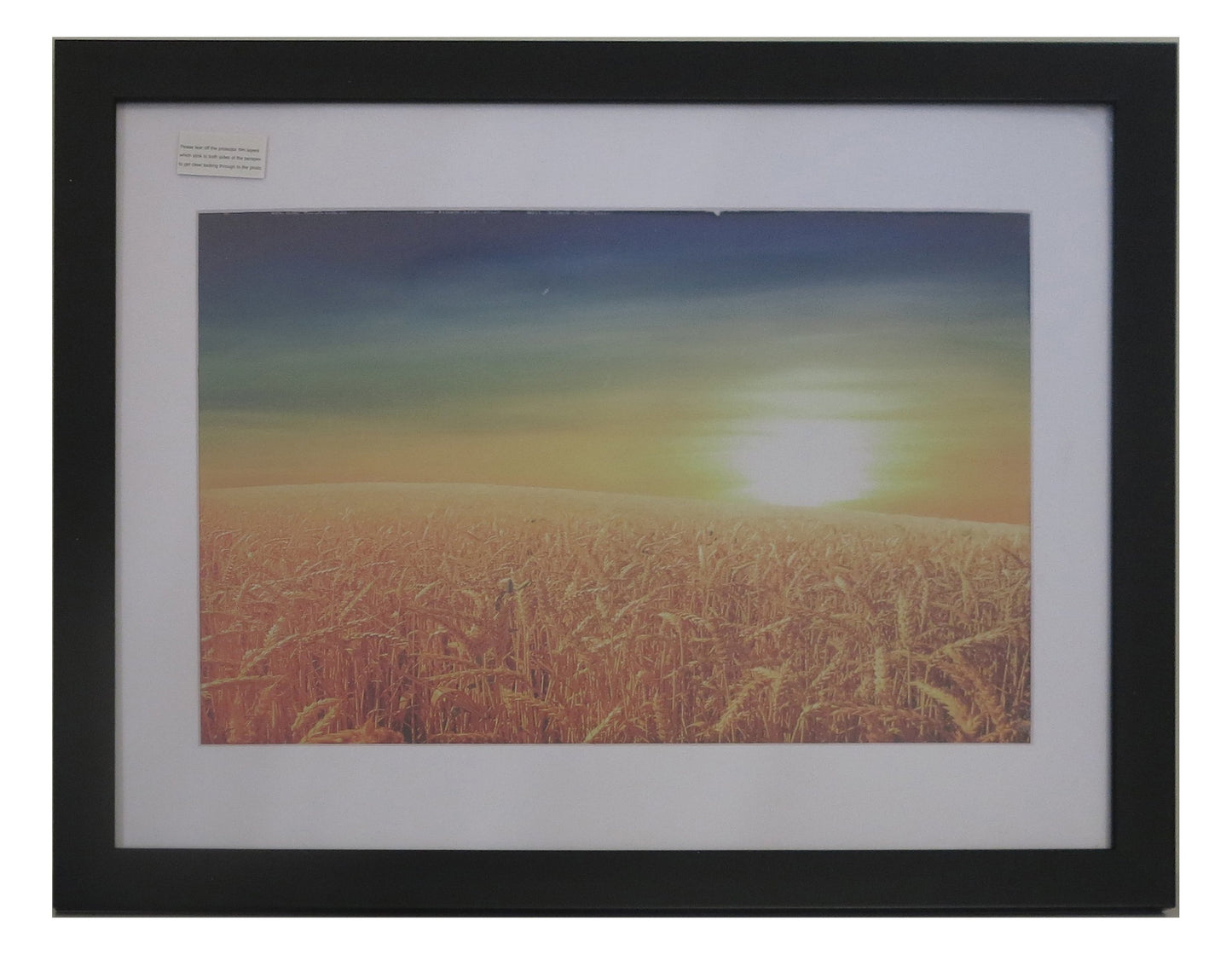Homeworth  Picture Frames Certificate Frames Black White Timber Color - Babyworth