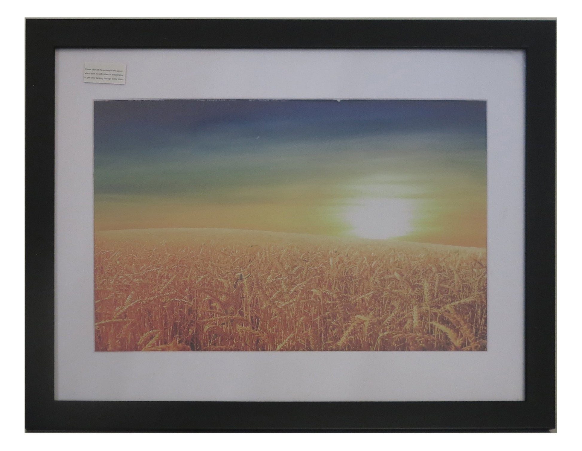 Homeworth  Picture Frames Certificate Frames Black White Timber Color - Babyworth