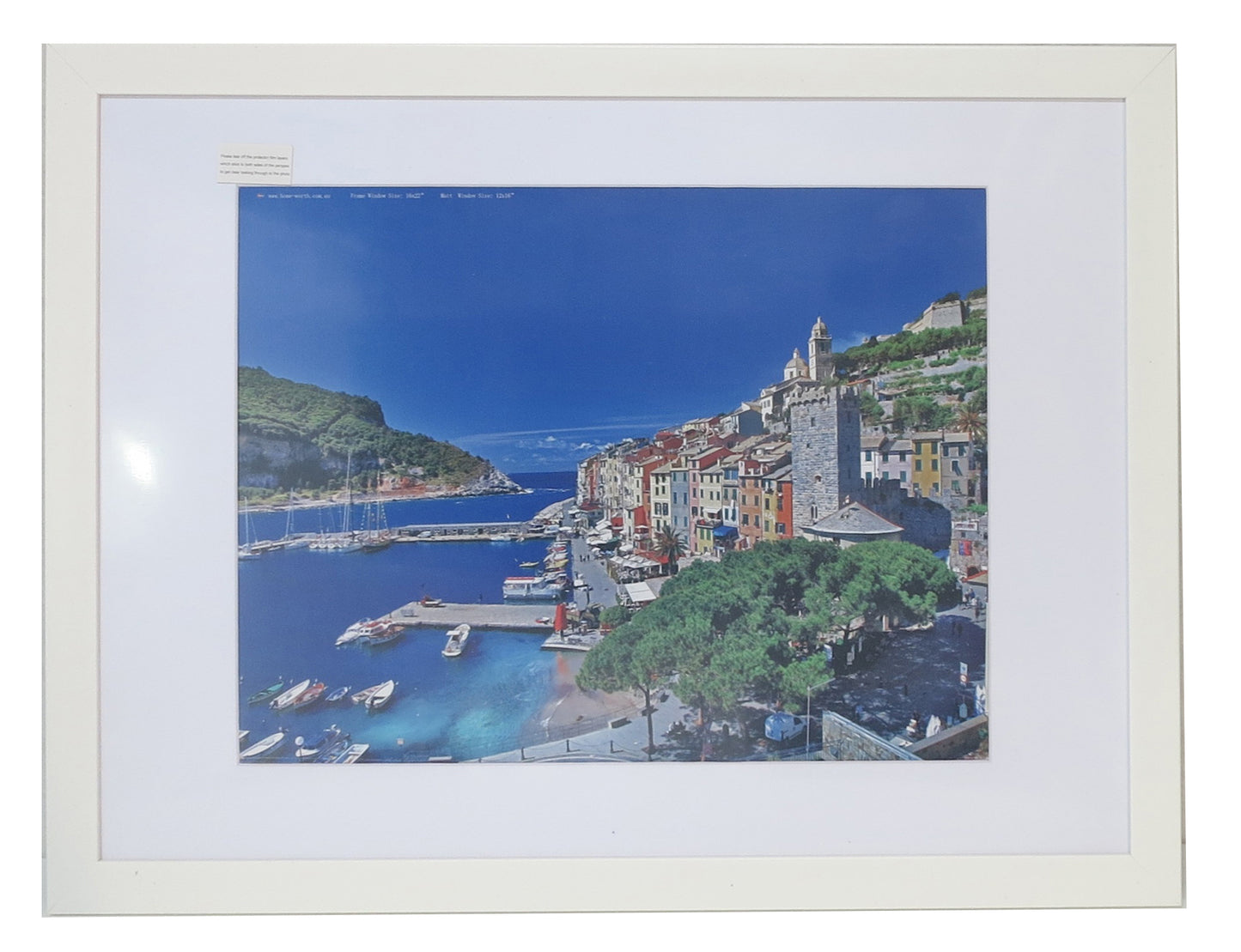 Homeworth  Picture Frames Certificate Frames Black White Timber Color - Babyworth