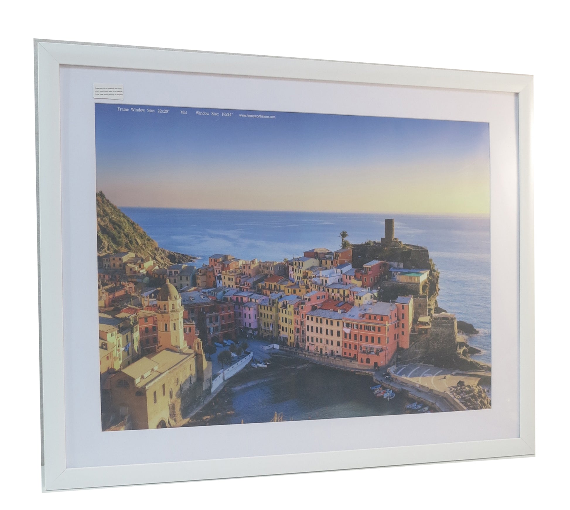 Homeworth  Picture Frames Certificate Frames Black White Timber Color - Babyworth