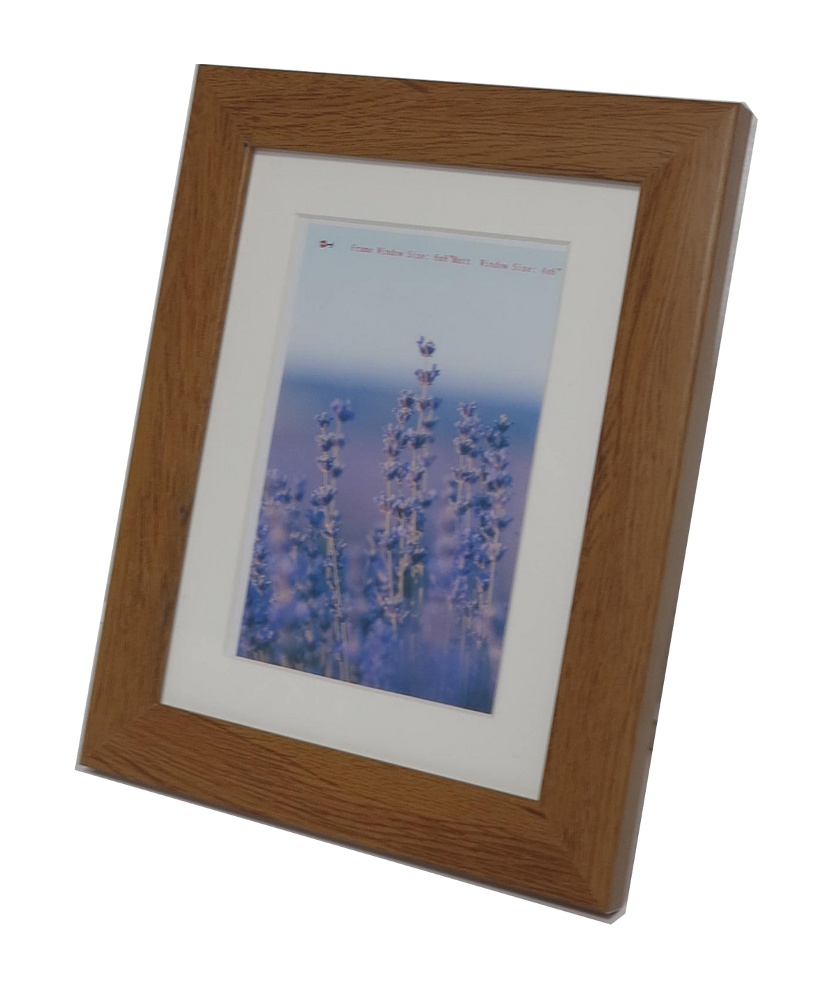 Picture Frame Mat Boarder For 4x6" Photo Timber - Babyworth