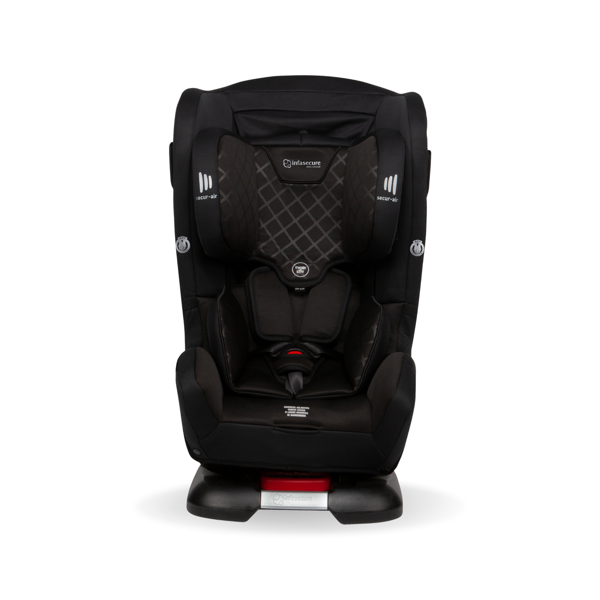 InfaSecure Grandeur Onyx Convertible Car Seat 0 to 8 years