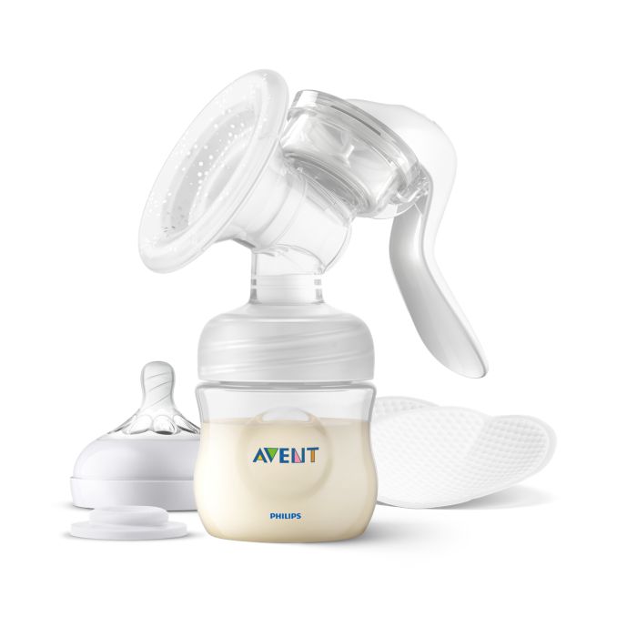 Philips Avent Manual Breast Pump with Bottle