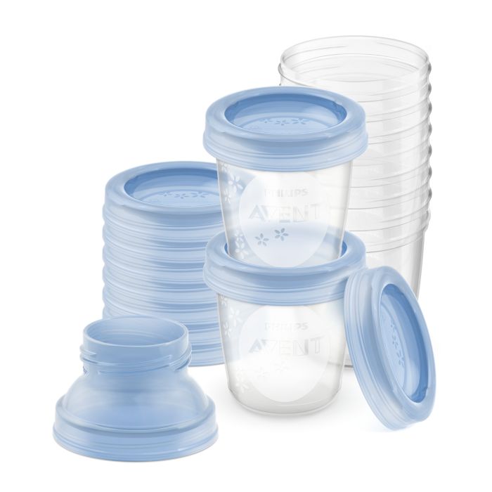 Philips Avent Breast Milk Strge Cntnrs, 180ml 10pk